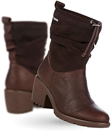 EMU AustraliaCooma Womens Deluxe Wool Heel/Wedge Waterproof Fashion,Brown,9 B(M) US