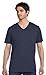 Bella + Canvas Unisex Jersey Short-Sleeve V-Neck T-Shirt, XL, HEATHER NAVY