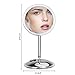 LED Lighted Makeup Mirror, BEW Double Sided Magnifies 3X and 1X Vanity/Cosmetic Mirror, Valentine's Day Gift