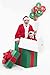 GuassLee 100pcs Merry Christmas Balloons 12 Inch Red and Green Balloons Assorted Pearl Balloons for Christmas Themed Party Decorations