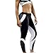 Lookatool Clearance Women's 3D Print Yoga Pants Skinny Workout Gym Leggings (Black, S)
