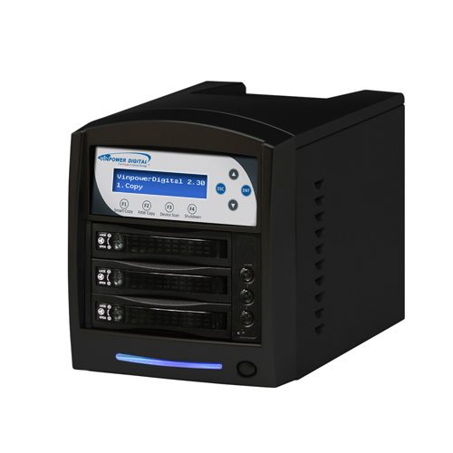 Vinpower Digital Inc. HDDShark 1 to 2 Standalone SATA Hard Drive (HDDShark-2T-BK)