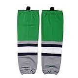 Hockey Socks, COLDINDOOR Youth Stripe Dry Fit Mesh Practice Ice Hockey Socks