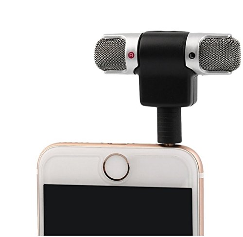 Usstore 1pc Professional Mini Recorder Stereo Voice Digital Mic Microphone Portable (B)