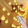 Led String Lights 80 LED Globe Fairy Lights IP65 Waterdichte Batterij Aangedreven Party Lights met Remote Timer voor…