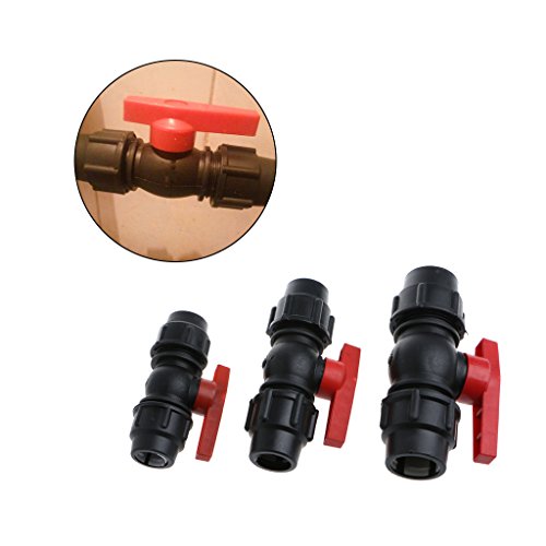 Xiaoyao24 20mm / 25mm / 30mm Wasserrohr Schnellventilstecker PE-Schlauch Kugelhähne Zubehör – Bild 4