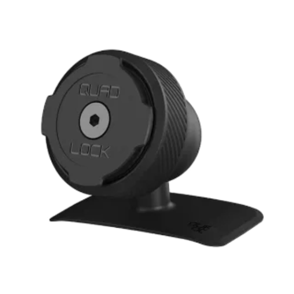 Quad Lock Adhesive Dash/Console Car Phone Holder for iPhone,Galaxy, Pixel and Universal Adaptor