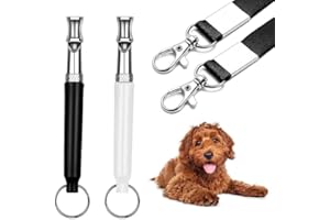 Senlong Dog Whistle - Professional Silent Training Tool to Curb Barking,Includes Lanyard for Easy Carrying
