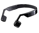 Liwithpro Open Ear Wireless Bone Conduction Headphones Bluetooth Sweatproof Earphones Sports Headset with Microphone and Volume Control for Cycling Running Gym Black
