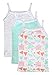 Feathers Girls Mod Print Set Tagless Cami Super Soft Undershirts (3/pack)