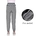 Guteer Women Winter Outdoor Quick Dry Hiking Camping Elastic Waist Pull on Sports Pants,Charcoal Grey,Mediumthumb 3
