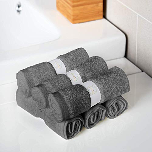 Tia & Fey Face Cloth Made from Bamboo Soft Wash Cloths for face Organic