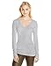 LAmade Women's Fitted V-Neck Tunic Top