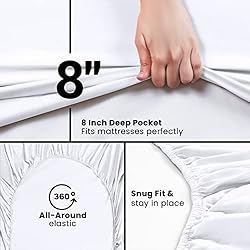 Utopia Bedding Cot Fitted Sheet - Bottom Sheet
