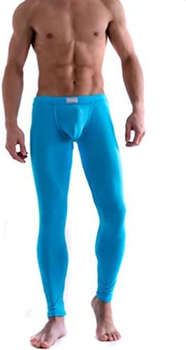 Mens Underpants Thermal Low Rise Long Johns Pants Underwear
