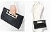 Hoxis Classic Crocodile Pattern Faux Patent Leather Cut it out Clutch with Chain Shoulder Strap Womens Handbag (Navy)