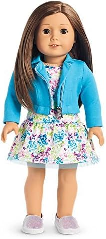 american girl doll brown hair brown eyes light skin