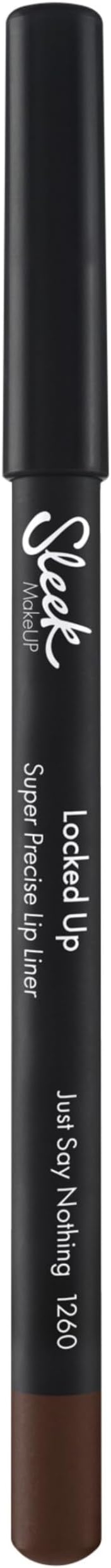 Sleek MakeUP Locked Up Lip Liner Dark Brown Just Say Nothing Long Lasting