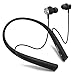 Photive Flex Wireless Bluetooth Neckband Earbud Headphones. Comfortable Lightweight Silicone thats Sweatproof and Secure-Fit 12-Hour Battery and Microphone
