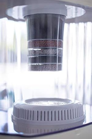 ECODE Torre Jarra de Agua purificadora, 8 Sistemas de filtrado ...