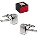 Thor Hammer Mjolnir Cufflinks Silver-Tone With Box