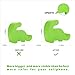 Plinrise Animal Desk Phone Stand, Update Dinosaur Silicone Office Phone Holder, Creative Phone Tablet Stand Mounts, Size:1.3
