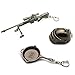 Miniature Metal Removable Cartridge Exquisite PUBG Keychain Accessories Keychain Charm Souvenir Gifts (AWM+PAN+Helmet)