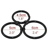 2-Pack Massage Bands Rings for Men-Triple Ring Design