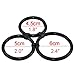 2-Pack Massage Bands Rings for Men-Triple Ring Design