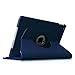 Fintie iPad Air 2 Case (2014 Release) - 360 Degree Rotating Stand Protective Case Smart Cover with Auto Sleep/Wake Feature for Apple iPad Air 2, Navy