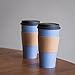 Glowcoast Disposable Coffee Cups With Lids - 20 oz To Go Coffee Cup (90 Pack). Large Travel Cups Hold Shape With Hot and Cold Drinks, No Leaks! Paper Cups with Insulated Sleeves Protect Fingers!