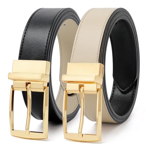 Reversible Belt for Women Leather Belts for Jeans Pants  display picture 3