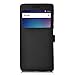 BLU VIVO 5R case,KuGi BLU VIVO 5R case Ultra-Thin SCW Style PU Cover + TPU Back Stand Case for BLU VIVO 5R Smartphone(Black)