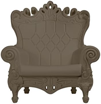 Design of Love - Slide Design - Little Queen of Love Baby armchair Argil grey (Original made in Italy)
