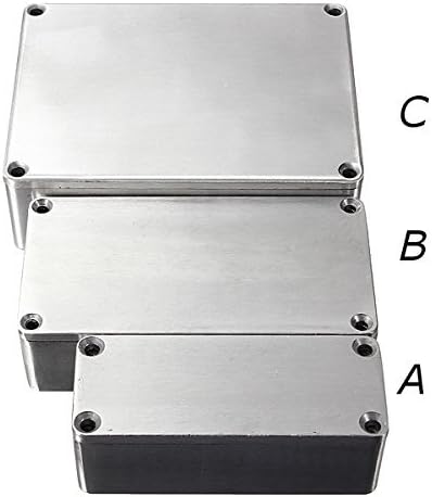 New 1590 Series Aluminium Stomp Case Enclosure Guitar Effect Pedal