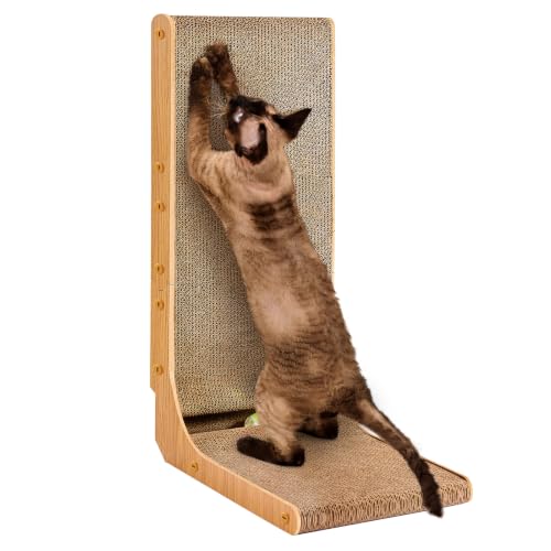 EHEYCIGA L-Shaped Cat Scratching Board