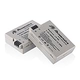 Powerextra 2 Pack 7.4V 1800mAh Li-ion Replacement Canon LP-E8 Battery for Canon EOS Rebel T3i, T2i, T4i, T5i, EOS 600D, 550D, 650D, 700D, Kiss X5, X4, Kiss X6, LC-E8E