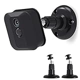 Blink XT Camera Wall Mount Bracket, Blink Home Security Camera System Acceseries,Weather Proof 360 Degree Protective Adjustable Miunt Blink Outdoor Camera (2 Pack, Black)
