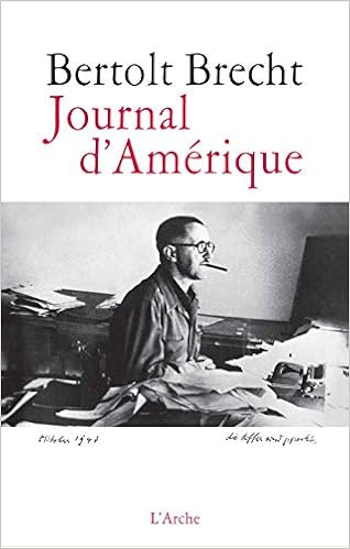 Journal D Amerique Journaux French Edition Brecht Bertolt Amazon Com Books
