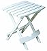 Adams Manufacturing, White 8500-48-3700 Plastic Quik-Fold Side Table primary
