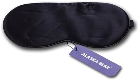 Alaska Bear® - Natural Silk Blackout Eye Shades For Meditation And Lucid Dreaming, 100% Light Blocking (611029126239)