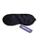 ALASKA BEAR Memory Foam Sleep Mask with 3D Molded Cups, a Contour Pillow for Your Eyes… (Black Memory Foam)