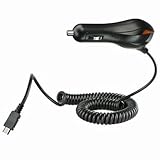 Luxmo Brand Premium 8FT IC Chip Protected Rapid Micro USB Car Charger for Motorola DROID MINI XT1030 / DROID ULTRA XT1080 / DROID MAXX XT1080M / MOTO X XT1060 / Droid RAZR HD / Droid RAZR M XT907 / Samsung Galaxy S3 / S4 / S4 Active