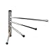 Swing Arm Towel Bar - Wall Mounted Stainless Steel Bathroom Towel Rack - Hanger Towel Holder Organizer - Perfect Towel Rack With 4 Arms - Polished Finish (10