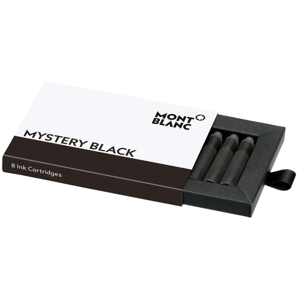 INK CART MYSTERY BLACK 1PACK=8CART PF BRAND Montblanc