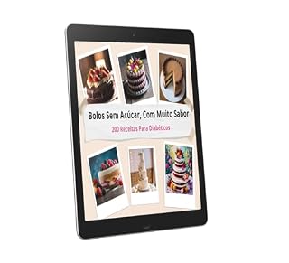 Livro Bolos Sem Açúcar, Com Muito Sabor: 200 Receitas Para Diabéticos