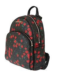 Bolsa de piel sintética con diseño de lunares de Michael KORS ABBEY MEDIUM NEGRO