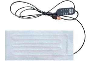 Heating Pad USB Wire Mat 5V Electric Film Heater For Warming Feet Vest Coat Heating Mat With Temperature Control Remote
