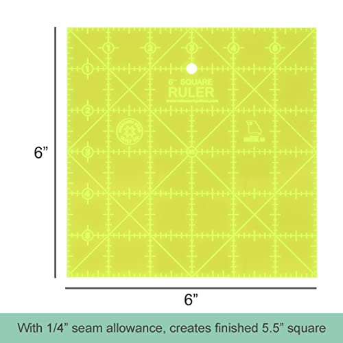 Missouri Star Quilting Square Rulers Acrylic Rulers for Sewing