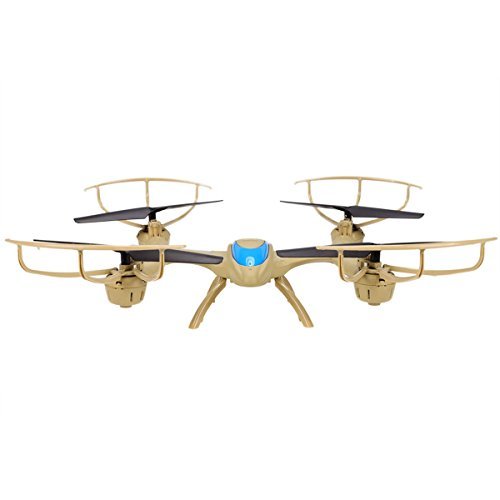 MJX X500 2.4G 6 Axis Gyro FPV Drone Headless Mode 3D Roll Auto Return RC Quadcopter Helicopter Brown